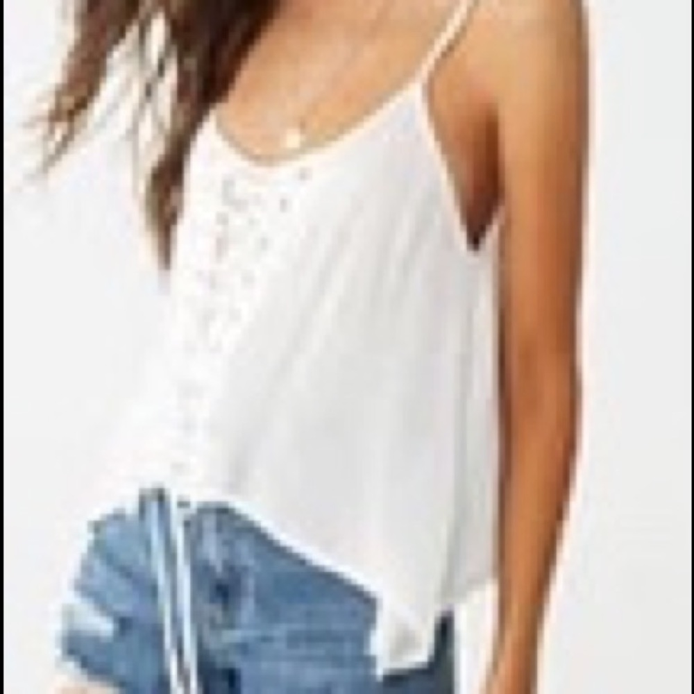 Lace Up Cami